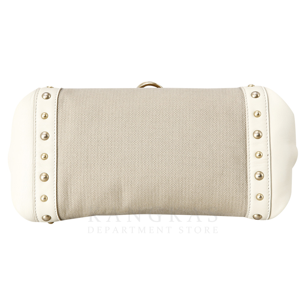 FERRAGAMO(USED)페레가모 패브릭 소피아백